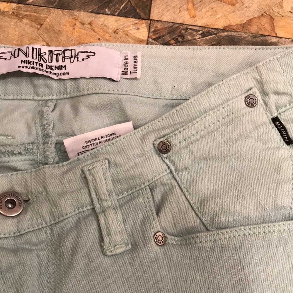 Vintage deadstock NWT Nikita colored denim jeans